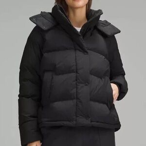 Lululemon Wunder Puff Winter Jacket Black